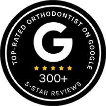 Top rated dentist on Google 300 plus five star reviews